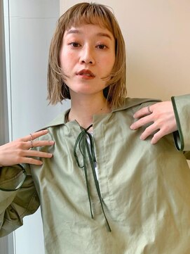 ラパンセヴェール(LA PENSEE VERT) 【LA PENSEE カホ】顔まわりカット