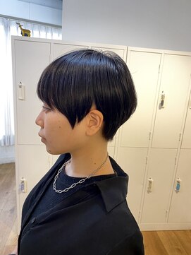 ハビット (habitt) 【habitt】ショートボブ×黒髪