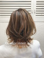 ミルプデザイン(MilP design)&nbsp;嶋村夏実★コーラルオレンジ Designカラー