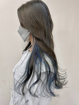 ベルクープス 天王寺店(Belle Coupes) 【BelleCoupes】インナーカラーブルージュ 大人可愛いグレージュ