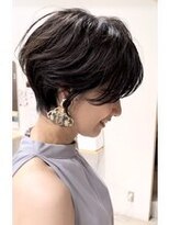 モールヘア 武庫之荘店(MOOL hair)&nbsp;大人ショートヘアイルミナカラーグレーベージュ