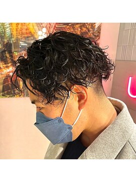 ウノプリール 茶屋町店(unopulir) 【波巻きパーマ×アップバング】人気パーマNo.1