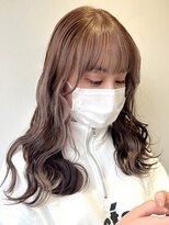 ムク 横浜店(muku)&nbsp;イヤリングカラーインナーカラーハイライトフェイスフレーミング