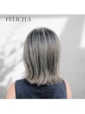 【FELICITA】外はね×クールアッシュグレー