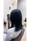 ブルーブラックカラー