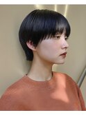 大人ショート/丸み/くびれ/アッシュカラー/ショート/髪質改善