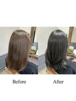 カミケン 清明店(kamiken.)&nbsp;ツヤ髪アッシュグレージュ潤い透明感なめらか【カミケン清明店】