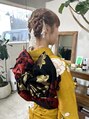 ヘアー バトン(hair vaton) 振袖や留袖.訪問着.袴など着付けのご予約も受け付けてます^^