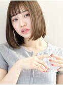 イメチェンヘアスタイル ハッシュカット フルバング 似合わせ