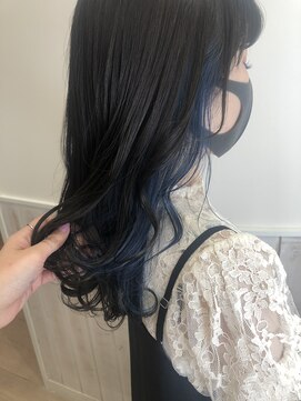 プラム(plum.) ネイビーインナーカラー