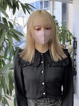 ヴェルデ(Verde) ミルクティーベージュ ダブルカラー ハイトーン ブリーチ