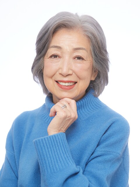 60代グレイヘアの方に◎ボブパーマスタイル