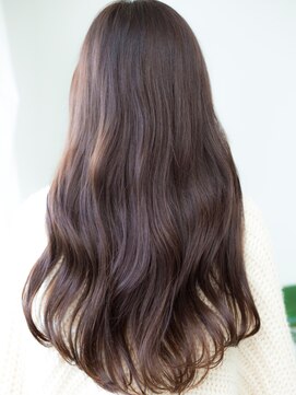 トレ(TRE) TRE南流山　グレージュカラー×ゆる巻きロングa