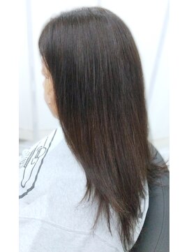 夜髪 ダメージではないパサつきに