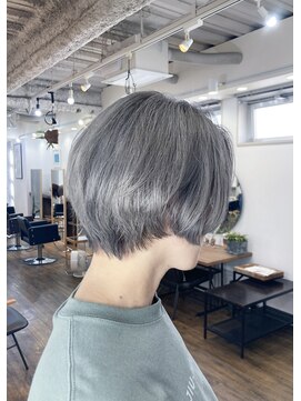 キーゴ 博多(KY-GO.) シルバーグレー / ショートカット