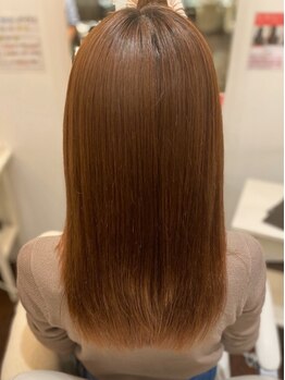 リボーン ヘアーアンドリラックス RE BORN hair&relaxの写真/熟練の技術でお悩み解消！髪質改善ストレートで、ダメージレスにナチュラルな艶ストレートへ☆