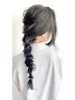 ニスル 町田店(NISURU)&nbsp;似合わせカット/大人ガーリー/ダークアッシュ/着物/町田/町田駅