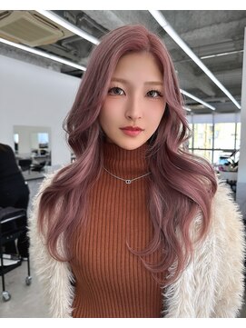 エゴル ナゴヤサカエ(ENGOL NAGOYA SAKAE) ピンクラベンダー/ハイトーンカラー