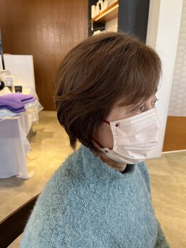 サラビューティーサイト 志免店(SARA Beauty Sight) 【琉希也style】40代50代人気！根本をふんわりする部分パーマ