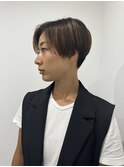 ジェンダーレス刈り上げショート