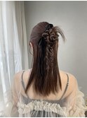 【トレンド】カチモリハーフアップアレンジ♪
