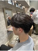 フェザーパーマスタイル