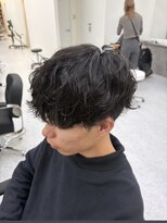 メンズカット リア(Men’s cut riah)&nbsp;ツイストスパイラルパーマツイストパーマメンズパーマ刈り上げ