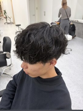 メンズカット リア(Men’s cut riah) ツイストスパイラルパーマツイストパーマメンズパーマ刈り上げ