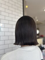 ヘアーシー(HAIR C,) 【HAIR C, marin】スタイリング楽ちん切りっぱなしボブ