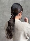 ヘアセット/ヘアアレンジ/結婚式お呼ばれヘア