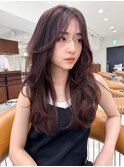 ハイライトバレイヤージュダブルカラーケアブリーチ20代30代