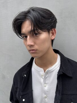 ニコ トウキョウ 渋谷(nico TOKYO) センターパートニュアンスパーマ