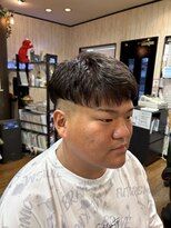 ヘアー スタジオ イワタ(hair studio iwata)&nbsp;アップバングラフスタイル&ホットパーマ