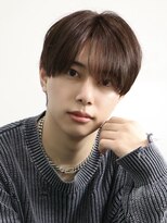 オーシャントーキョー 心斎橋(OCEAN TOKYO WEST)&nbsp;メンズヘアシースルーナチュラルヘアブラウンカラー