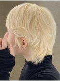 ニュアンスベリーショートブロンド