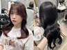 【透明感艶感◎】カット＋全体カラー（ワンカラーのみ）￥10900