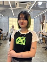 カノエ 岡山店(canoe)&nbsp;切りっぱなしボブ