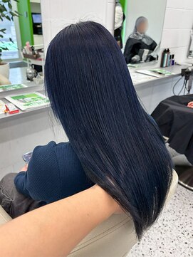 エニフォーイーストハム(Eni for eastham) 透明感ブルーグレージュ/艶髪/ストレート