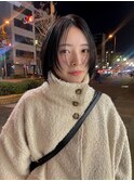 レイヤーカット/似合わせカット/ボブ/パーマ/名古屋市西区