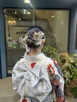 ウクラ バイ レシッド 池袋(uchla by rcid)&nbsp;着物ヘア☆