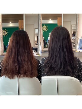 ヘアー ボニータ(hair bonita) #髪質改善#カラー#リタッチ#インナーカラー#ハイライト