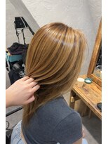 ロア インターナショナル 新宿店(LoA International)&nbsp;バレイヤージュ/ハイライト/ダブルカラー/新宿