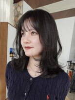 ビュートリアム 七里ヶ浜(BEAUTRIUM)&nbsp;ミディアムレイヤー/透明感カラー/顔周りカット