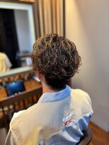 アリレイナ美容室 鎌倉店(ARIREINA) 鎌倉メンズセンターパートフェザーパーマ20代30代