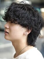 ノードオム 栄(NODE HOMME)&nbsp;シャドウパーマニュアンスパーマ波巻きスパイラルパーマ名古屋栄