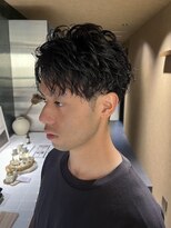 ウォルト 名駅店(walt)&nbsp;名駅 メンズ ピンパーマ テーパーフェード
