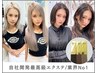 【広告のクーポンはこちら】カラー+プレミアムエクステ60本￥37840→￥33440