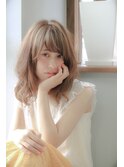 オーダー殺到中!!ふわくしゃセミロングパーマ