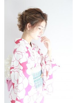 ネオリーブアピ 池袋店(Neolive api) 【 neolive  api 池袋】浴衣アレンジヘア♪