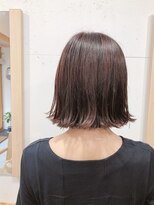 シープ(SEEP)&nbsp;ラベージュ切りっぱなしボブ